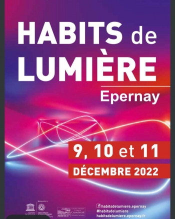 Habits de Lumière 2022 à epernay