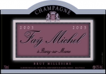Champagne FAY Michel - Etiquette de champagne RM