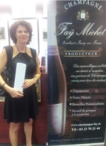 Champagne FAY Michel - une gagnante de la tombola du jour : une cuvée Collection Er