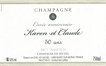 Champagne FAY Michel - MODELE 4 ETIQUETTE FAY MICHEL