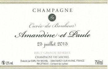 Champagne FAY Michel - MODELE 1 ETIQUETTE FAY MICHEL